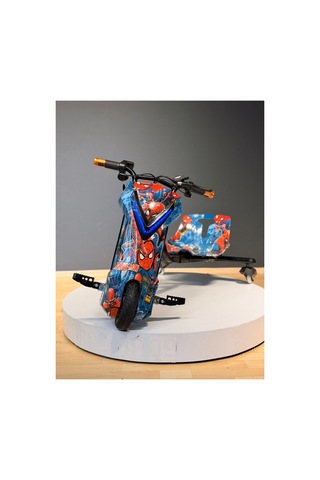 36v 350w Elektrikli Drift Scooter 3 Hızlı 25 Km/h 100 Kg Taşıma Kapasiteli Mavi Mavi