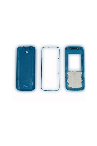 Nokia 7210s Kapak Nokia 7210s Uyumlu Mavi Ön Kapak Arka Kapak Ve