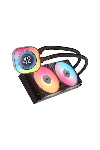 Corsaır 240mm Tıtan 240rx Lcd Cw-9061022-ww Am5-1851p Rgb Sıvı Soğutmalı İşlemci Fanı