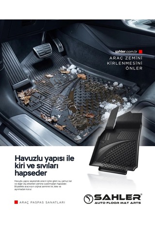 Mg Hs Benzinli 2025 Ve Sonrası Uyumlu 4.5d Premium Havuzlu Oto Paspas -hybrid Motorlulara Uymaz