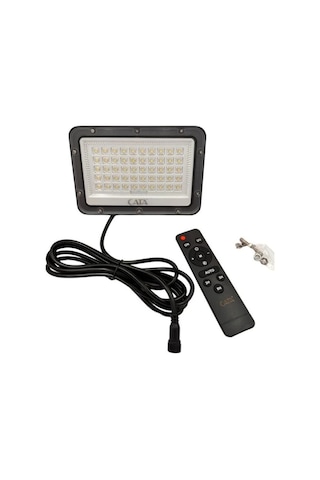 Cata Ct 4649 200w Kumandalı Solar Led Projektör 6400k Beyaz Işık