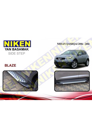 Nissan Qashqaı Yan Basamak Koruma 2006-2014 Lüx Tip Noktalı