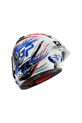 Shark Aeron Gp Fım Zarco Signature Kapalı Kask Mavi Siyah