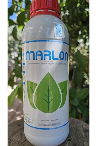 Organik Gübre Sıvı Marlon 10 Amino Asit Toprak, Yaprak Gübresi 1 Lt 1 L