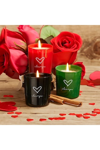 Selka Home Parole Cam Bardak Mum 3 x 110 G