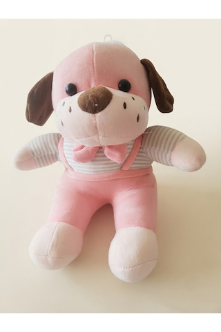Peluş Köpek -pudra Pembe-35 Cm Pudra Pembesi