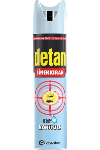 Detan Sinekkıran Su Bazlı 275 ML + Kokusuz Sinekkıran 275 ML