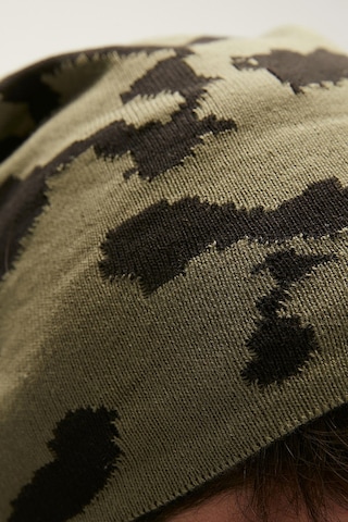 Bad Bear Camo Simple Iı Forest Yeşil Kamuflaj Bere - Koyu Yeşil