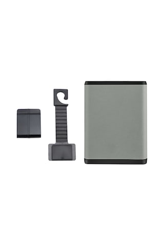 Çok Fonksiyonlu Araba Çöp Kovası Araba Koltuğu Arka Kapı Asılı Saklama Kutusu Gri