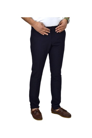 Notra Erkek Silim Fit Kumaş Pantolon Lincoln 198 Bgl-st04487 Lacivert