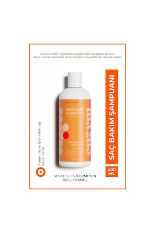 Kuru, Yıpranmış Ve Işlem Görmüş Saçlar Için Saç Bakım Şampuanı 400 Ml