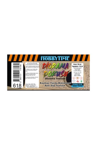Hobbytime 618 50+18 Ml. Kaymaz Yüzey Malzemesi Anti Slip Texture -57605