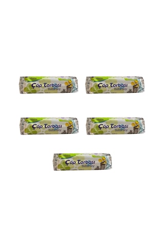 Canhome Battal Boy Çöp Torbası 5 x 10'lu Mavi 75 x 90 CM