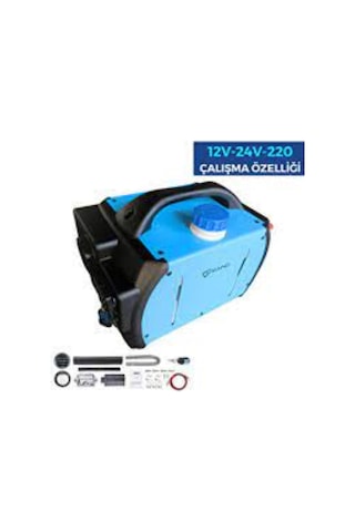 Ahmet Otomotiv Raino Taşınabilir Çanta Webasto Dizel Isıtıcı Çanta 12v-24v-220v Uyumlu