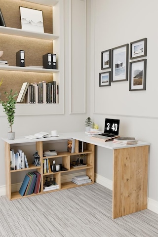 Work Çalışma Masası Beyaz