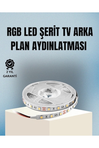 Müzikle Senkronize Led Şerit Tv Aydınlatma 1