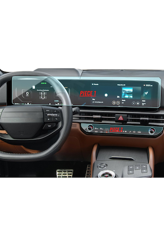 Kia Sportage Makyajlı 2025-2026 Multimedya Ve Klima Konsol Uyumlu Nano Ekran Koruyucu
