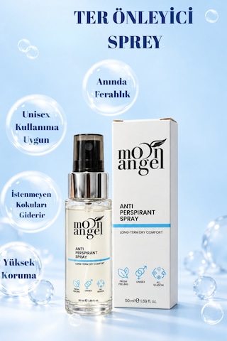 Moon Angel Antiperspirant Sprey 50 Ml