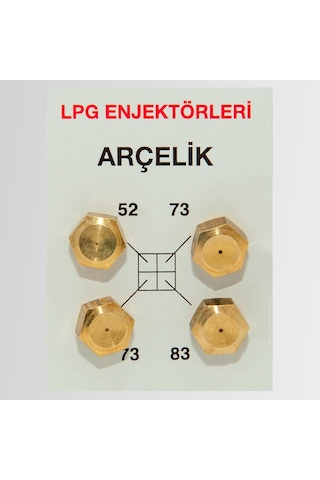 Lpg Ocak Dönüşüm Meme Takımı Arçelik