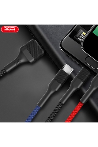 3a Hızlı Şarj Lightning Type-c Usb-c Micro Iphone Android Uyumlu