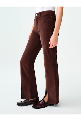 Kadın Jean Pantolon Lf2036625 Brown Kahverengi