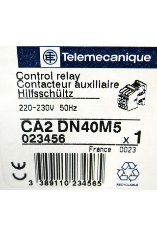 Telemecanique Ca2 Dn40m5 220-230v/50hz 10 Amper Konkatör