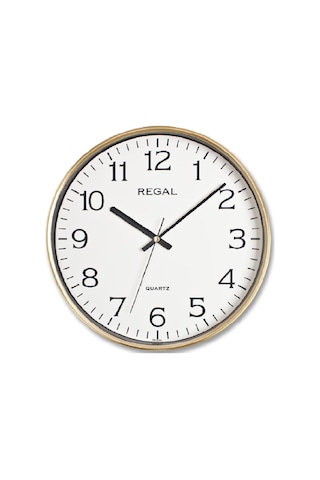 Regal 0250 Gı Ince Çerçeve Slim Duvar Saati
