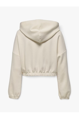 Only Onlscarlett Lıfe Ls Zıp Hood Swt Noos Kadın Gri Sweatshirt - 15346449