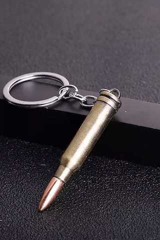 Thentech Mermi Şeklinde Gerçekçi Anahtarlık Mini Mermi Anahtarlık Hediyelik Anahtarlık 2 Adet