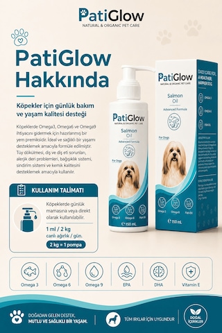 Patiglow Köpek Balık Yağı