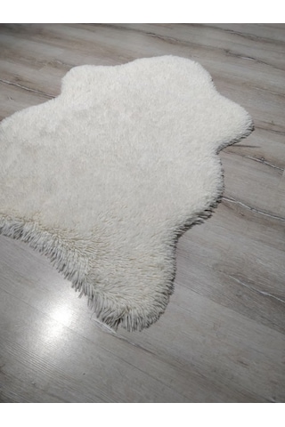 Doğuş Tavşan Tüyü Krem Post Halı 70 x 140 Cm