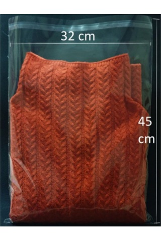 Yiğit Ticaret Şeffaf Yapışkanlı Poşet - Opp Kendinden Yapışkanlı Jelatin Parlak Poşet 32X45Cm - 100