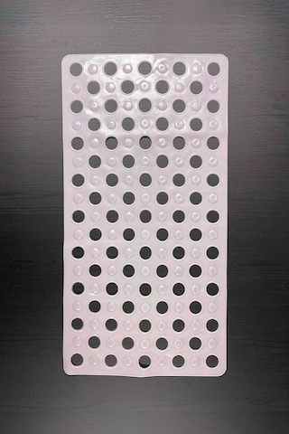 Banyo Paspası Pembe Silikon Kaymaz Vakumlu Duş Paspası Tropikhome Diğer