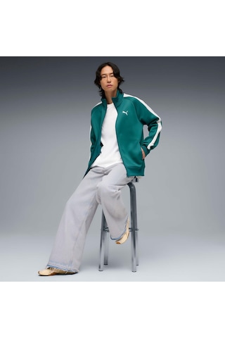 Puma T7 Always On Erkek Track Ceket 629587 41 Yeşil