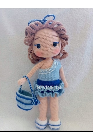Amigurumi Bahar Bebek Çok Renkli