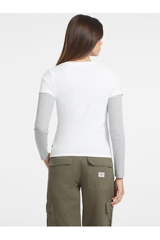 Guess Kadın Tişört-w4yı02j1314 Pure Whıte