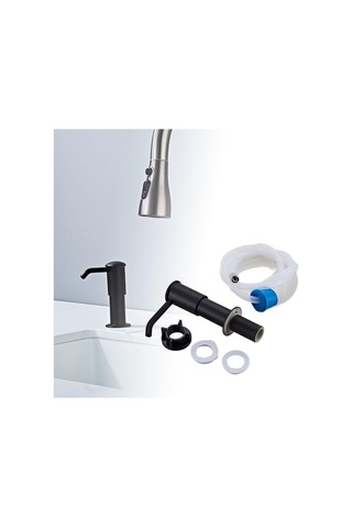 Bosphorusboutique02 Suntek Mutfak Lavabo Sıvı Pompası Uzatma Borusu Siyah Siyah