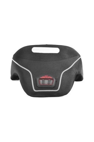 Hayalet Yarış Gr-hb07 Motosiklet Boyun Koruyucu Ralli Anti-düşme Koruyucu Dişli Yarış Sürme Şövalye Boyun Koruma Siyah