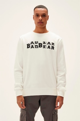 Bad Bear Counter Crewneck Erkek Sweatshirt-25272-beyaz Beyaz