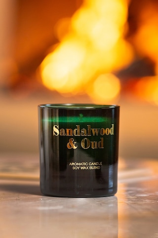 Rakle Glam Sandalwood&oud Kokulu 2'li Mum Seti Yeşil 120 Gr - 200 Gr Renkli