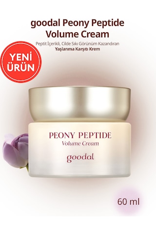 Peptit İçerikli, Cilt Bakım Kremi Goodal Peony Peptide Volume Cream