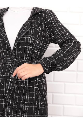 Kadın Şanel Kumaş Ceket Siyah