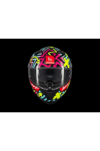 Kask Mt Braker Sv Crazy Teddy B7 Parlak Parlak Mavi
