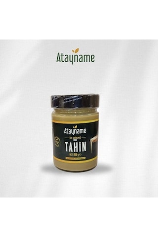 Atayname Beyaz Tek Kavrulmuş Tahin 300 G Cam 16621986 Atayname Beyaz Tek Kavrulmuş Tahin 300 G Cam 16621986
