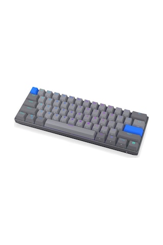 Thock V2 Compact Wireless %60 Yellow Switch Argb Kablosuz İngilizce Gaming Klavye Ey5a132