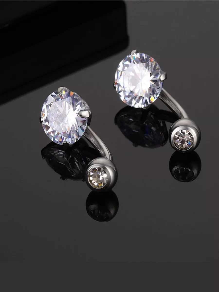 İ&beauty Göbek Deliği Piercing Seti 2 Adet 216453136 Gri