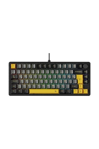 Rampage Zenıth Stug Aluminum Siyah Hot Swap 8000 Hz Gasket Manyetik Rgb Switch Q