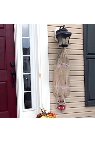 Magicool Halloween Sensörlü Işıklı Hareketli Mumya 25x75 Cm Çok Renkli