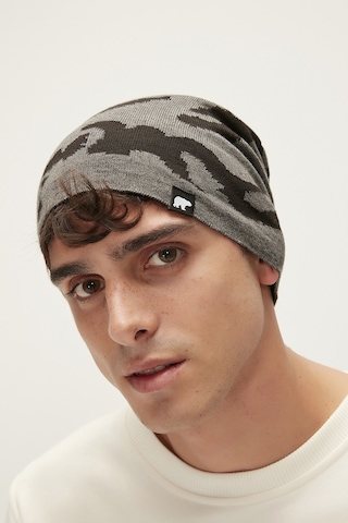 Bad Bear Camo Simple Iı Antrasit Kamuflaj Bere - Antrasit