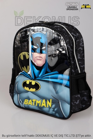 Lisanslı Batman Tek Bölmeli Küçük Boy 32 Cm Anaokul,beslenme Ve Kalem Çantası,beslenme Kabı,diş Fırçası Kutusu Ve 500 Ml Trıtan Matara Okul Seti Diğer